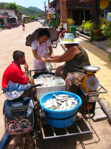 BanSiRaya Fish seller